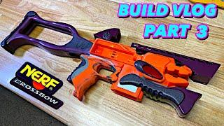 [Nerf Mod] Third Blaster Added? Nerf Kenner Crossbow, Stryfe Integration (Build Vlog Part 3)