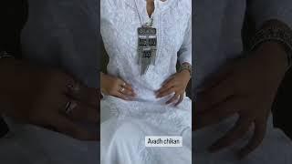 #1k Exclusive White Chikan long kurti | #fashion #lucknow #ethnicwear #online