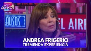 ANDREA FRIGERIO Y SU DIFÍCIL EXPERIENCIA TRABAJANDO CON OSCAR MARTÍNEZ