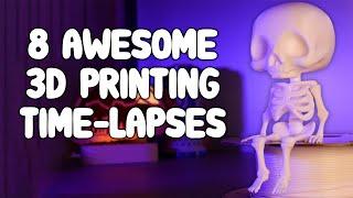 8 Cool 3D Printing Time Lapses on The ELEGOO Neptune 4 plus 3d printer