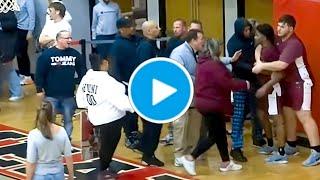 Brawl Erupts at PA High School Basketball Game!