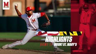 Maryland Baseball Highlights | Mount St. Mary's