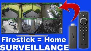 Turn Your Firestick Into A Home Surveillance System | Add your IP cameras to Your Firestick For Free