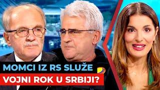 Momci iz Republike Srpske služe vojni rok u Srbiji? | Boriša Mandić i Luka Kastratović | URANAK1