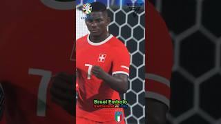 BREEL EMBOLO SCORES! Switzerland vs Italy - EURO 2024