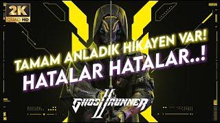 TAMAM ANLADIK HİKAYEN VAR! / GHOSTRUNNER 2 İNCELEMESİ / [2K PC]