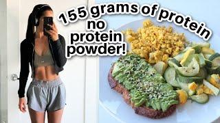 High-Protein Vegan Meal Plan (What I Eat in a Day: 155 Grams with NO Protein Powder!)