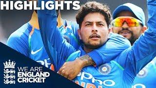 Kuldeep & Rohit Dominate England | England v India 1st ODI 2018 - Highlights