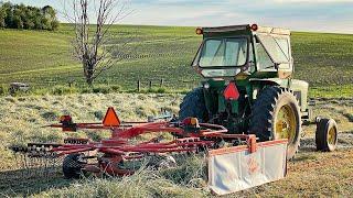 Using The New Rotary Rake - KUHN GA 4230 T