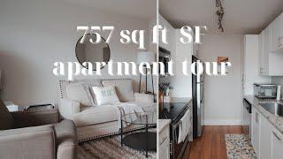 Bay Area Silicon Valley apartment tour (756 sq ft) - $2600+ / month