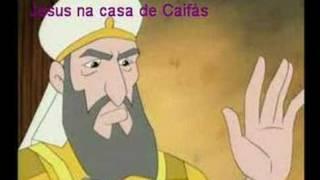 Jesus na casa de Caifás !