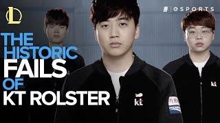 The Historic Fails of KT Rolster (LoL)