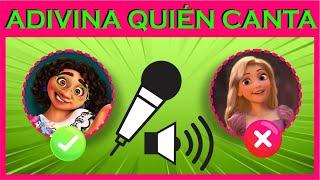 ️ADIVINA QUIEN CANTA  ️ ENCANTO |  DISNEY Adivina el Personaje | Adivina Disney |TRIVIA DISNEY