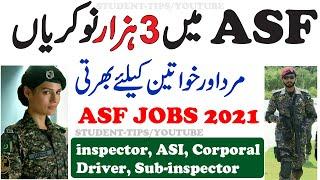 ASF JOBS 2021 || New Air Port Security Force Jobs 2021 || ASF 2440 jobs Approval Notification