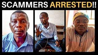 THE SCAMMERS ARE ARRESTED (Sierra Leone Scandal)