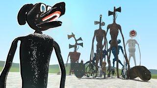 ULTRA JERRY VS ALL TREVOR HENDERSON CREATURE NPCS!  Garry's Mod Sandbox