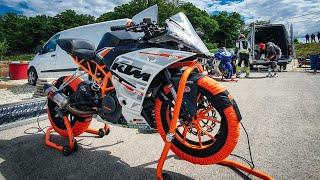 This bike is so much fun! KTM RC 390 2020 I Rok Bagoros