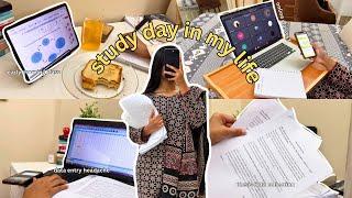 A DAY IN MY LIFE | online classes, lots of note-taking, study vlog