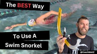 The Best Way to Use a Swim Snorkel