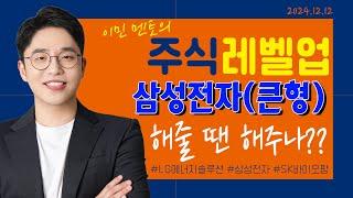 [이민 멘토의 주식 레벨업 마감시황] 2024.12.12｜삼성전자(큰형) 해줄 땐 해주나??｜#LG에너지솔루션 #삼성전자 #SK바이오팜