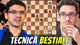 Demolito Pezzo Per Pezzo! Giri vs Caruana