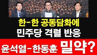 한덕수-한동훈 공동 담화에 민주당, 격렬 반응. 윤석열-한동훈 밀약설? [레지스탕스TV, 정광용TV]