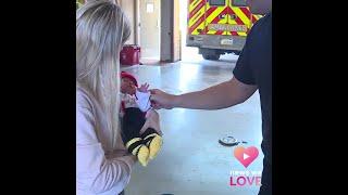 New mom thanks Lee's Summit firefighters for helping deliver daughter