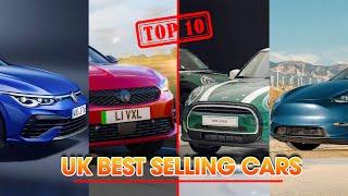 Top 10 UK's Best Selling Cars in 2023