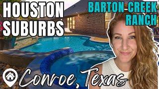 Barton Creek Ranch Pool Home in Conroe Texas | Where to Live Houston Suburbs | HoustonTexasLife.com