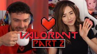 Tarik Flirts, Smurfs And Purrs In Valorant w/pokimane PART 2 (FULL VOD)