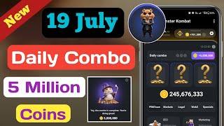 Hamster Kombat Daily Combo 19 July || 18th to 19th July || Hamster Daily Combo Today | Daily Combo 