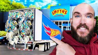 HUGE HAUL!!!HUNTING FOR RARE HOT WHEELS at SMYTHS!