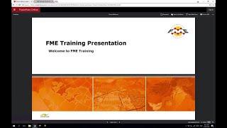 2018 FME Desktop Basic Training Course