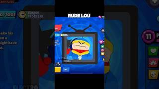 NEW RUDE LOU SKIN | SNEAK PEEK #shorts #brawlstars