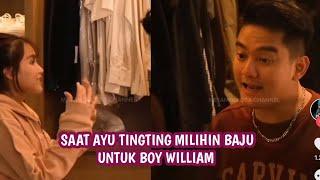 Saat Ayu Tingting Pilihkan Baju Untuk Boy William Jadinya Malah Berantem Kayak Pasangan Suami Istri