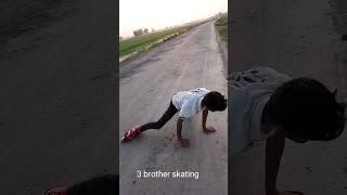 bang bang in place #skating #viral #sohrts #video ##balurghat #brother skating