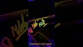 Nida name  signature|| learn cursive signature|| Stylish Nida Sign//Daily tips with Asma