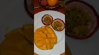 МАНГО МАРАКУЙЯ: вкуснейшие экзотические фрукты! #еда #манго #маракуйя #экзотика