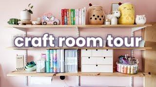 Craft Room Tour/Organization, Hobby Room Tour