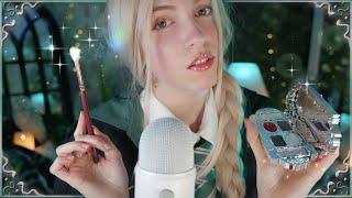 ASMR | Your Slytherin FRIEND Does Your Makeup  Christmas at HOGWARTS【Personal Attention】