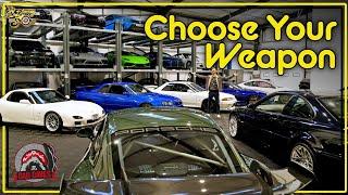 Secret Dream Car Warehouse Tour - Choose your Weapon!