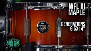 WFL III Generations Maple Snare Drum