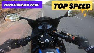 2024 Bajaj pulsar 220F Top Speed Test