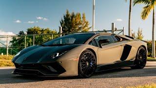 Lamborghini Aventador S in Grigio Telesto