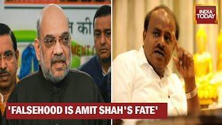 Karnataka Assembly Elections 2023: Days After Amit Shah Slammed JD(S),HD Kumaraswamy Hits Back