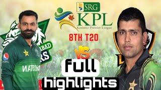 kpl match 8 highlights 2021 - muzaffrabad vs kotli lions - kpl highlights - kashmir premier league