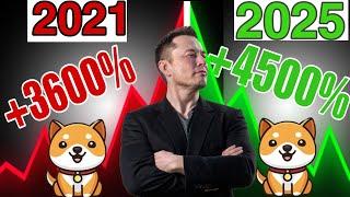 BABY DOGECOIN2021 - 2025 - +4500% PUMP 100X अब आएगा बवंडर- $0.01 ??BRAKING NEWS TODAY PRICE