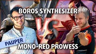 Did Double Masters 2022 Break Pauper? | Boros Synthesizer vs Mono-Red Kiln Fiend