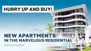 A premium class residential in Alanya! Apartments in Alanya. Real estate in Tyrkiye by installments