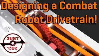 How to Design a Combat Robot Drivetrain (Motors, Gearing and More!)